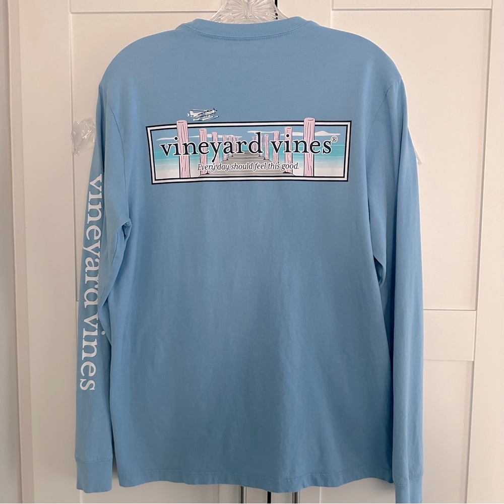 Vineyard Vines Men’s Long Sleeve Pocket Tee Size XS